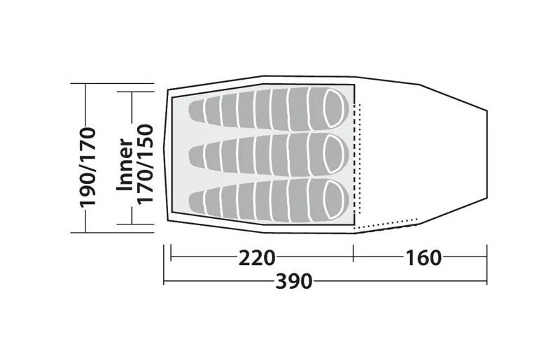Robens Pioneer 3EX Tent - 2022 Model-2